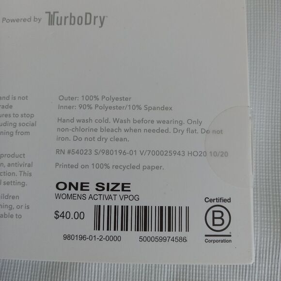 Athleta OS Pack of 2 Pink & Gray Lightweight Particle Blockin Activate Mask NIB - Picture 7 of 10
